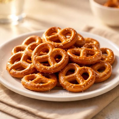 Airplane pretzels