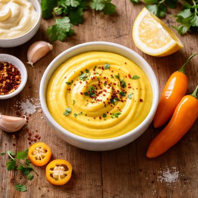 Aji amarillo aioli