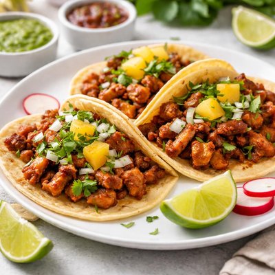 Al pastor street tacos