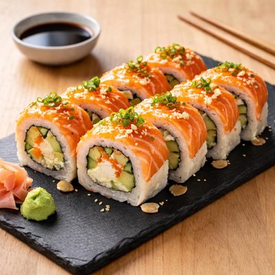 Alaskan sushi roll