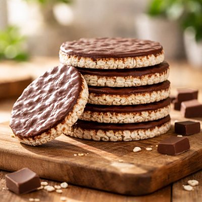 Albert heijn chocolate rice cake
