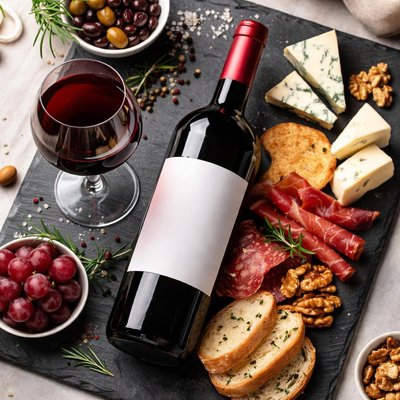 Alcohol removed red wine