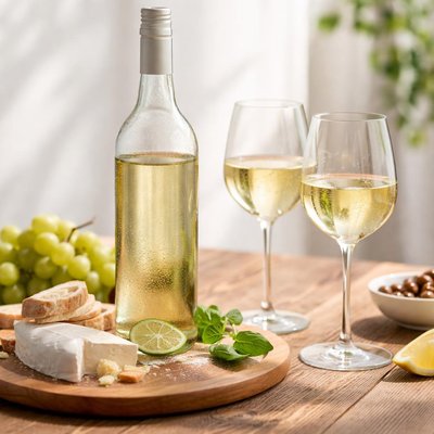 Alcohol removed white wine