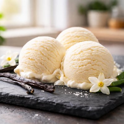 Aldens traditional vanilla ice cream
