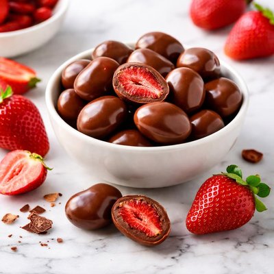 Aldi dried choclate covered strawberries