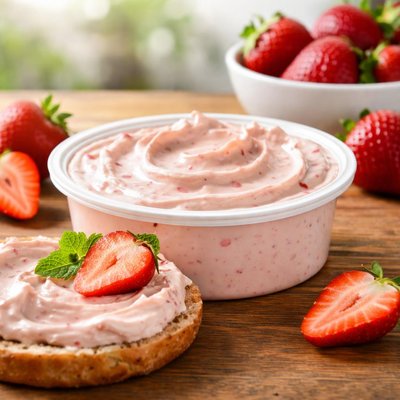 Aldi queso crema de fresa