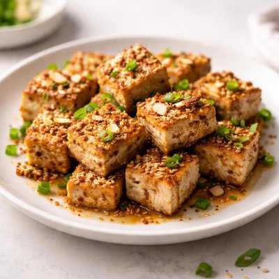 Almendra tofu