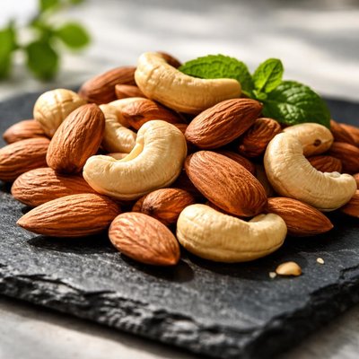 Almond and cashew