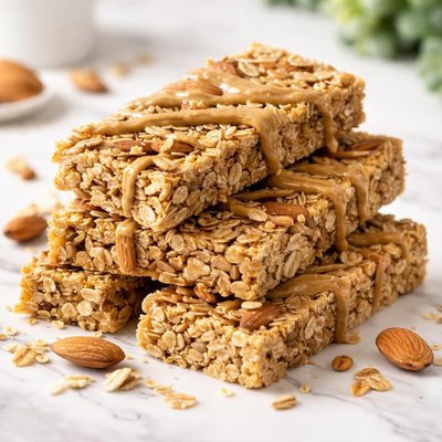 Almond butter granola bar
