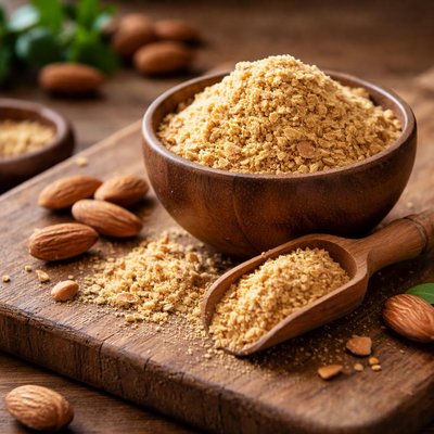 Almond butter powder