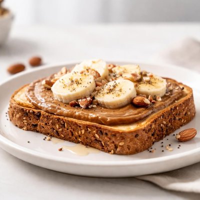 Almond butter toast