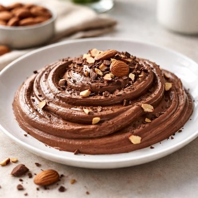 Almond chocolate cream
