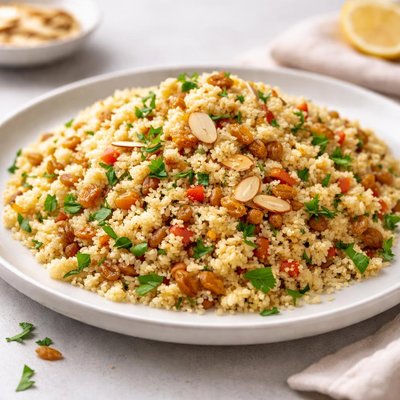 Almond couscous