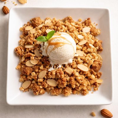 Almond crumble