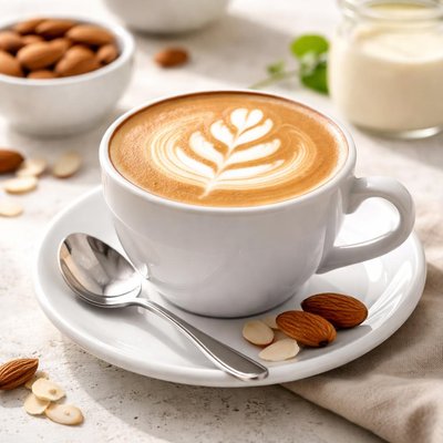 Almond flat white