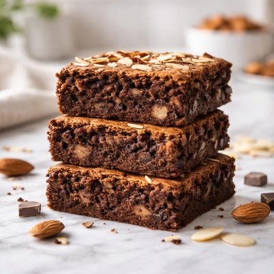 Almond flour brownie