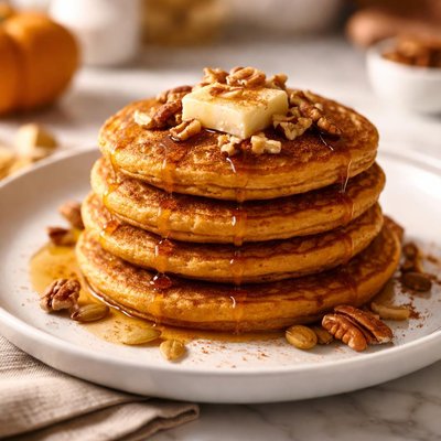 Almond flour pumpkin pancakes