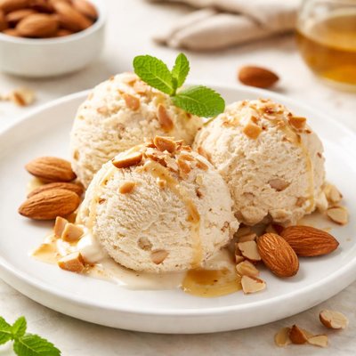 Almond ice cream