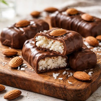 Almond joy candy bar