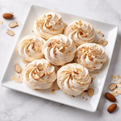 Almond meringue