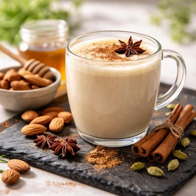 Almond milk chai