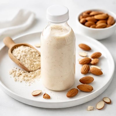 Almond protein plus milk