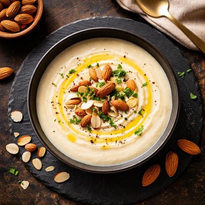 Almond soup