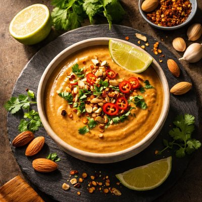 Almond thai sauce