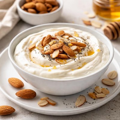 Almond yogurt