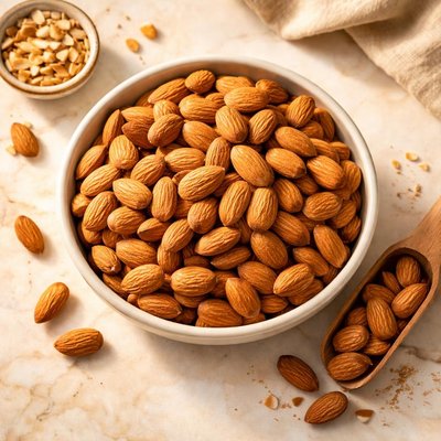 Almonds raw