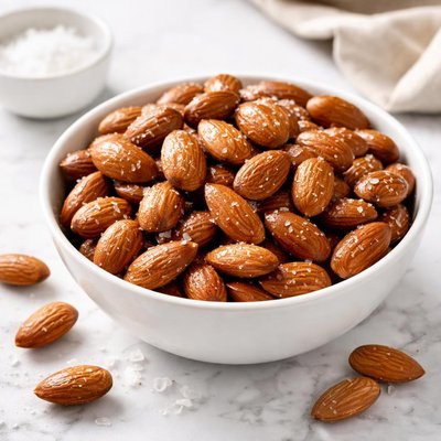 Almonds roasted