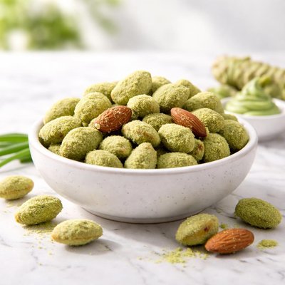Almonds wasabi