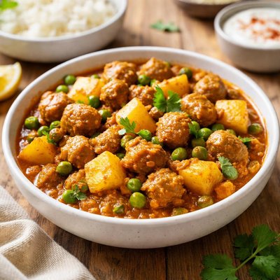 Aloo soyabean ki sabji