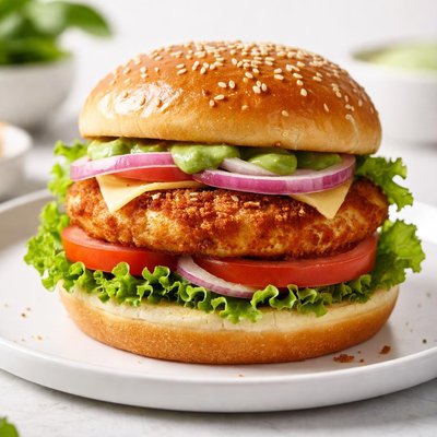 Aloo tikki burger