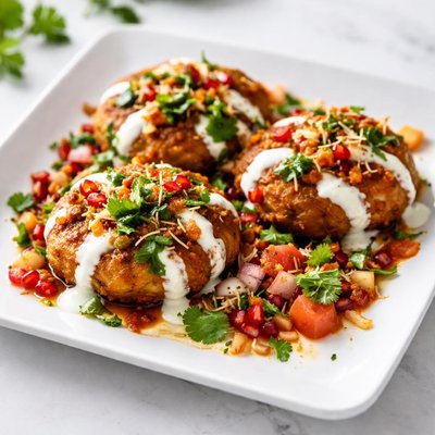 Aloo tikki chaat