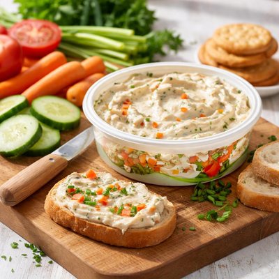 Alouette garden vegetable spreadable cheese