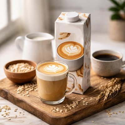 Alpro barista oat milk
