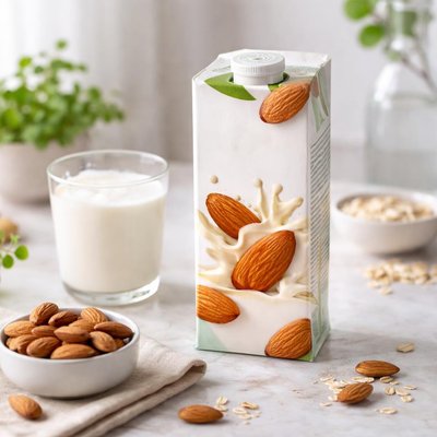 Alpro no sugar almond milk