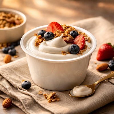 Alpro plant protein yogurt