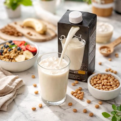 Alpro protein soy milk