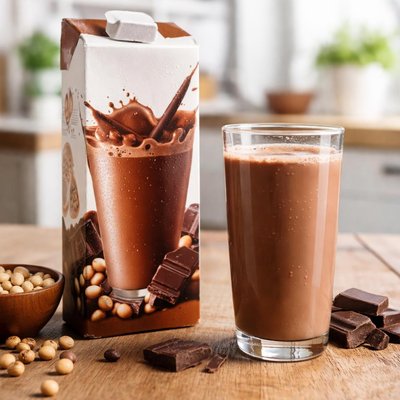 Alpro soya chocolate milk