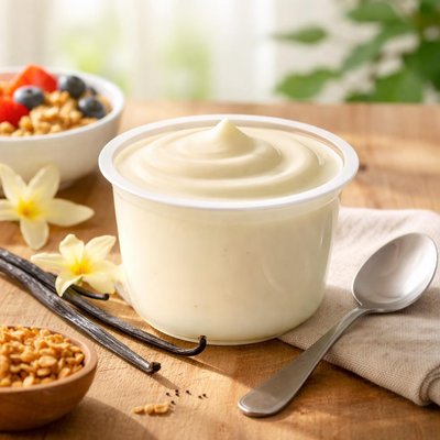 Alpro vanilla yoghurt