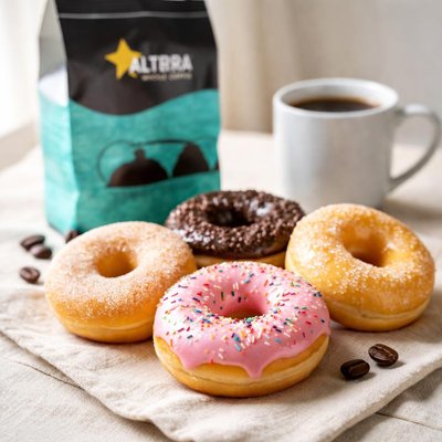 Alterra coffee donut shop