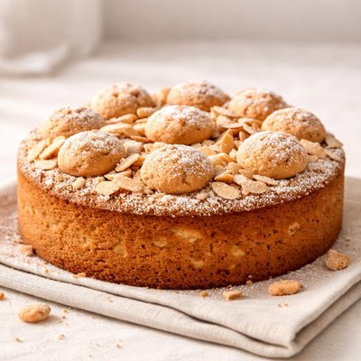 Amaretti cake