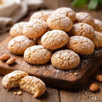 Amaretti cookies