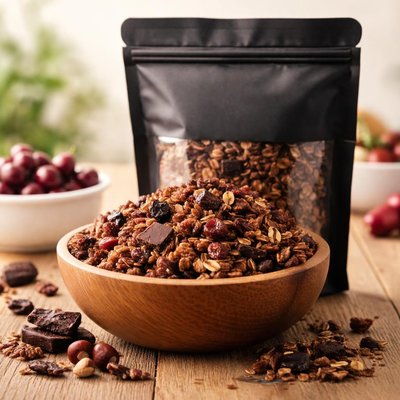 Amazin black forest chocolate granola