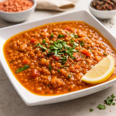 Amazon red lentil soup