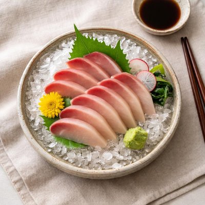 Amberjack sashimi