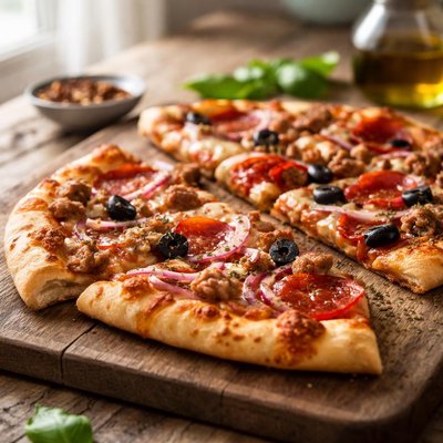 Americano pizza slices arditi pizzeria