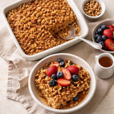 Amish baked oatmeal